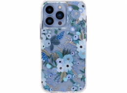 PUŠKOVÝ PAPÍR ČISTÝ – POUZDRO IPHONE 13 PRO (GARDEN PARTY BLUE)