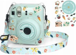 LoveInstant Cover Case Cover for Fujifilm Instax Mini 12 + Stickers / Holiday Time