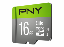 PNY Elite microSDHC 16GB UHS-I Třída 10