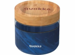 Quokka Deli Food Jar - Skleněná nádoba na jídlo / krabička na oběd 820 ml (Wood Grain)