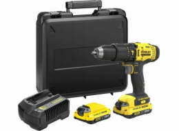 Stanley sfm v20 vrtačka/šroubovák 13mm hdd 2 x 2.0ah 2a nabíječka