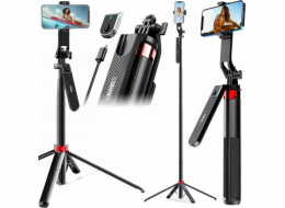 Selfie tyč Ulanzi Selfie Stick Stativ pro telefon Smartphone 180cm Bluetooth dálkové ovládání Ulanzi / Ma09