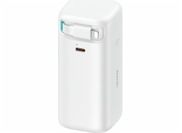 Powerbanka Usams USAMS Powerbanka se zatahovacím kabelem Zatahovací Lightning 18000 mAh PD45W Fast Charge XMF Series bílá/bílá 20KCD21702 (US-CD217)