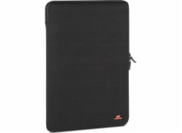 Pouzdro RivaCase Anti-shock Case pro MacBook Pro 16   a Laptop 15,6   Vertical Zip Black