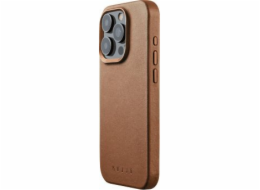 Kožené pouzdro Troubadour Goods Limited Mujjo – kožené pouzdro kompatibilní s MagSafe pro iPhone 15 Pro (tan)