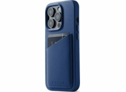 Troubadour Goods Limited Mujjo Full Leather Wallet Case - kožené pouzdro pro iPhone 14 Pro (monaco blue)