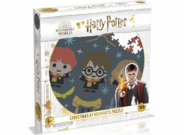 Harry Potter  - Puzzle 500 dílků v ozdobné krabici (Vánoce v Bradavicích)