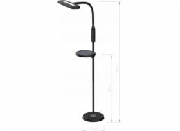 Stojací lampa Tiross TIROSS LED STOJNÍ LAMPA 15W 900lm