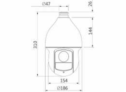 Technologie Dahua 4 v 1 KAMERA DAHUA SD59225DB-HC