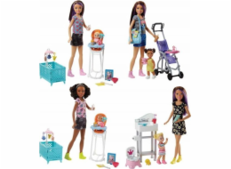 Barbie Mattel Skipper Doll: Babysitter Club – sada + panenky (FHY97)