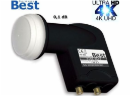 Best Twin BEST HG 202 Ultra Black LNB satelitní konvertor 0,1dB