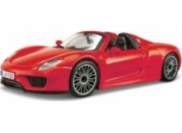 Bburago Porsche 918 Spyder Red 1:24