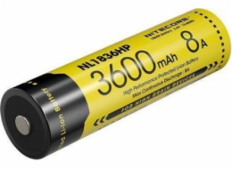 Nitecore BATERIE RECH. LI-ION 3,6V/NL1836HP (3600MAH) NITECORE