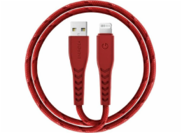 Energea USB-A - Lightning USB kabel 1,5 m červený (CBL-NF-RED150)