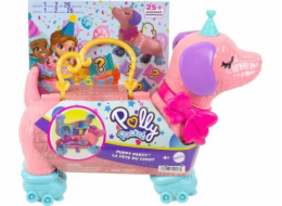 Kapesní párty pro štěně Mattel Polly se 2 panenkami a 20+ doplňky (HKV52)