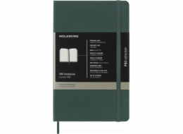 Moleskine Notes Professional L (13x21 cm), pevná vazba, lesní zelená, 240 stran, zelená