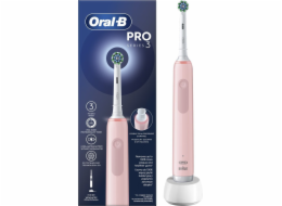 Elektrický zubní kartáček Braun Oral-B PRO3 Pink X-Clean