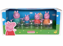 Prasátko Peppa Rodinka set 4 figurky