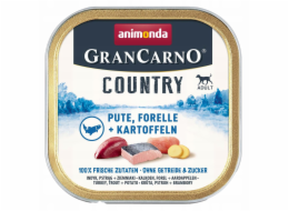 ANIMONDA GranCarno Adult Country Turkey, trout and potatoes - mokré krmivo pro psy - 150g