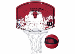 Wilson NBA Team Chicago Bulls Mini obruč WTBA1302CHI Červená Jedna velikost