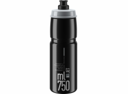 Lahev Elite  Jet 750ml, černá/šedé logo