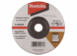 Makita A-80846 brusný kotouč 150x6x22 nerez