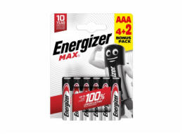 Energizer MAX - Mikrotužka AAA/4+2 zdarma