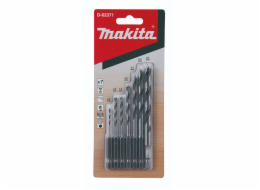 Makita D-62371 sada vrtáků do dřeva 2-8mm (po 1), stopka HEX 1/4", 9ks