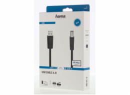 Hama USB 2.0 kabel typ A-B, 5m