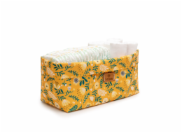 T Tomi Long Baggie organizér Mustard flowers 16 x 21 x 34 cm T-TOMI Long Baggie Mustard flowers