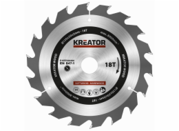 Kreator KRT020406 - Pilový kotouč na dřevo 150mm, 18T