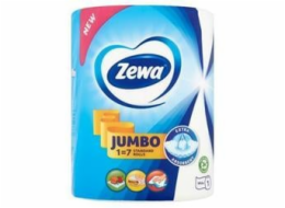 ZEWA Papírové utěrky "Jumbo White", role, 325 útržků