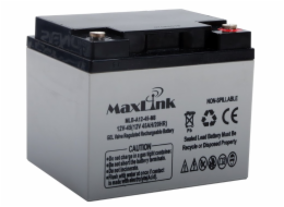 MaxLink olověná baterie AGM 12V 45Ah,konektor M6