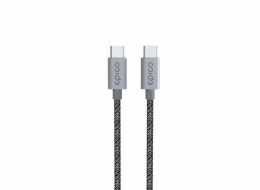 Epico 240W Braided Cable - 2m USB-C to USB-C - vesmírně šedá