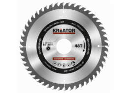 Kreator KRT020413 - Pilový kotouč na dřevo 170mm, 48T