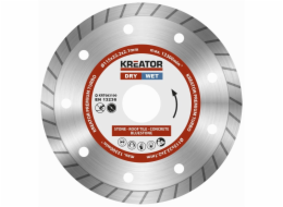 Kreator KRT083100 - Diamantový kotouč celoobvodový 115mm PREMIUM TURBO