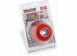 Kreator KRT150205 - Brusný copánkový kartáč M14-100mm