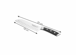 Tescoma Nůž japonský AZZA SANTOKU, 18 cm  