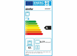 Trouba Simfer 8004AERSP 62 L Elektrická Ruční Mechanické ovládání Výška 60 cm Šířka 60 cm Černá