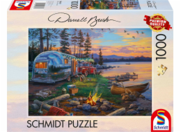 Schmidt Games Darrell Bush: Idylka kempování u jezera, puzzle