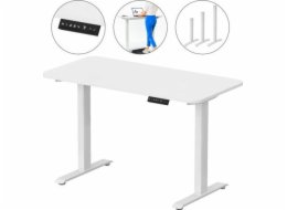 Kingsmith Walkingdesk | Elektricky výškově nastavitelný stůl | Bílý