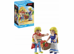 PLAYMOBIL 71544 Asterix Tragicomix a Falbala, stavebnice