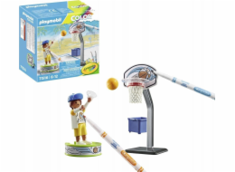 PLAYMOBIL 71516 Barevný basketbalový hráč, stavebnice