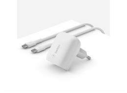 Belkin BOOST Charge 20W Charger white+ USB-C Cab.WCA006vf1MWH-B6