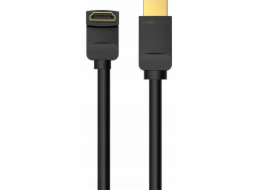 Cable HDMI 2.0 Vention AAQBH 2m, Angled 270°, 4K 60Hz (black)