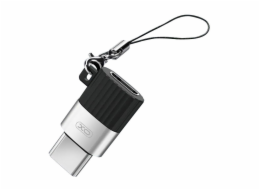 Adaptér micro USB do USB-C XO NB149-A (černý)