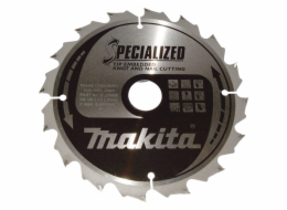 Makita kotouč pilový dřevo SPECIALIZED se zapuštěnými zuby 190x2x30mm 16Z (B-33059)