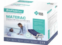 Matrace BioFlote 5000 proti proleženinám pro III. stupeň proleženin do 160 kg modrá