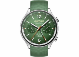 OnePlus Watch 2R 3,63 cm (1.43") AMOLED Digitální 466 x 466 px Dotyková obrazovka, Forest Green, Wi-Fi GPS