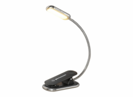 Bezdrátová lampa Glocusent Posh Premium book light, USB-C 1000mAh časovač (černá)